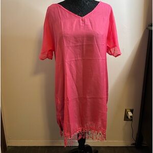 Swimsuit coverup sheer material nwot